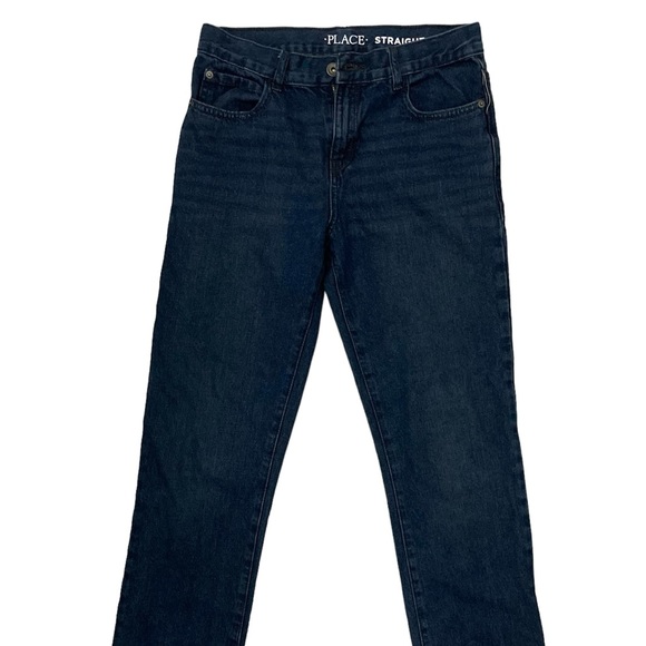 Children's Place Boy's Straight Leg Jeans Sz. 14 - Picture 2 of 9